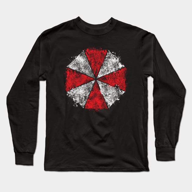 umbrella splatters Long Sleeve T-Shirt by ViniciusAssis